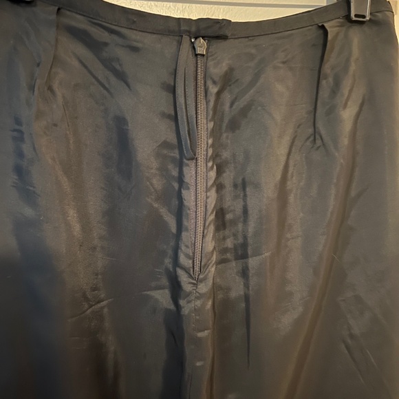 Bloomingdale's Women's Sequined Fully Lined Side Zip A-Line Black Size 4 - Picture 9 of 11